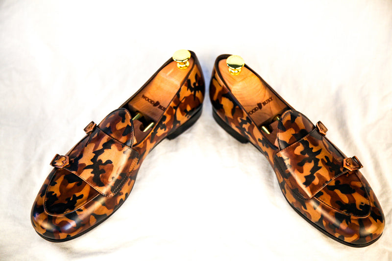 Camo  Monk loafer