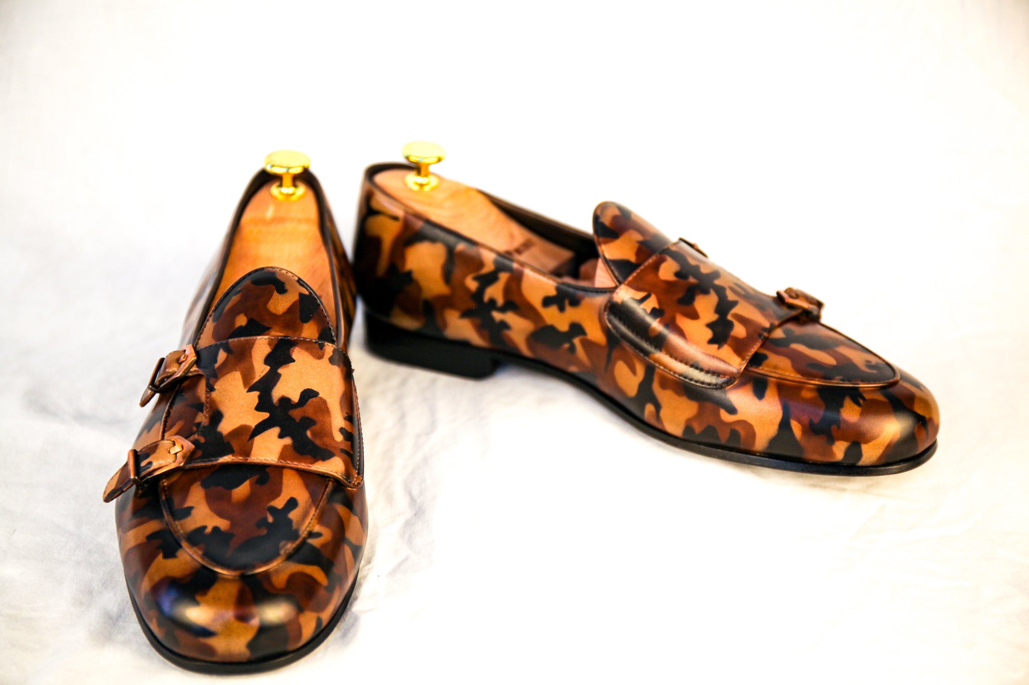Camo  Monk loafer