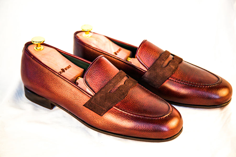Oxblood Masked loafer